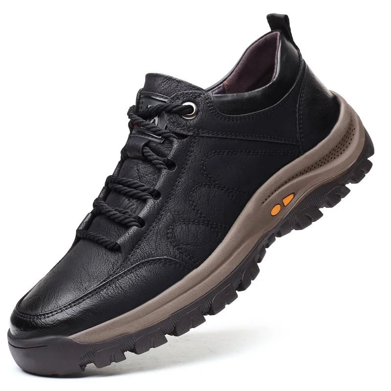 MATT - Zapatos para hombre de cuero hechos a mano ergonómicos