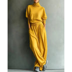 Vega Conjunto De Cuello Alto Y Pantalón Holgado