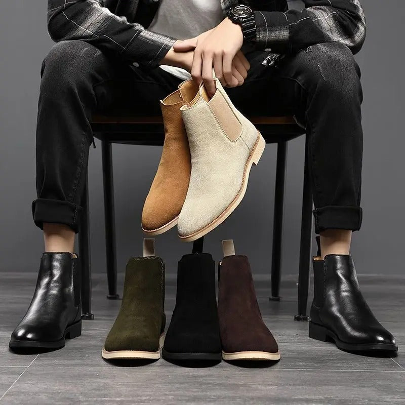 Bradleo | Botines Chelsea de Ante