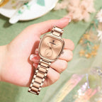 Celeste Reloj Elegante de Acero Inoxidable