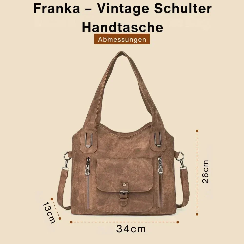 Franky | Vintage-Schultertasche
