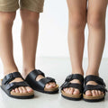 Sandalias Bio Niño Niña PLAKTON Chancla Negro – Tallas 28-35