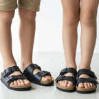 Sandalias Bio Niño Niña PLAKTON Chancla Negro – Tallas 28-35