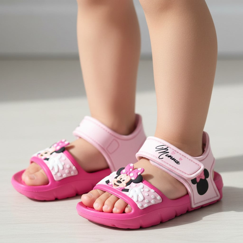 Sandalias de Goma Disney Minnie Rosa Tallas 29-32