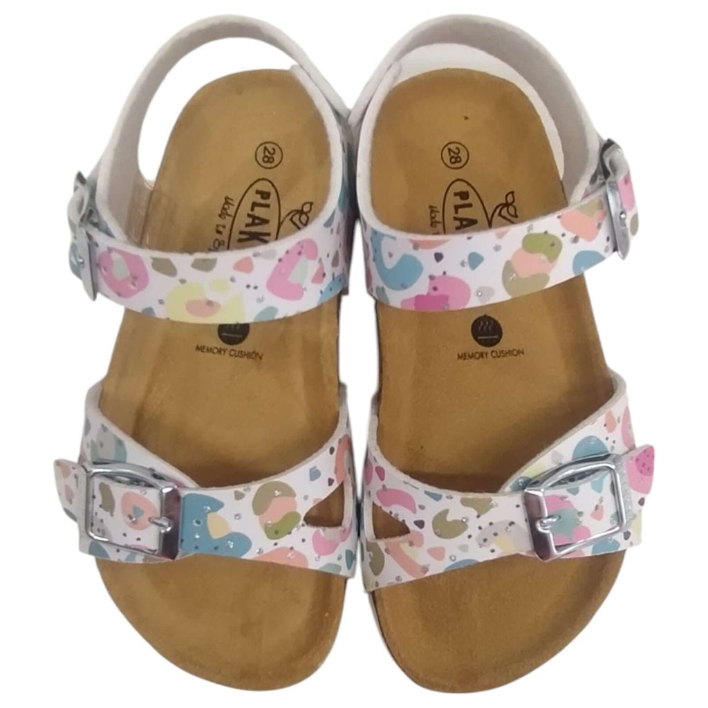 Sandalias PLAKTON Niña Estampado Arcoíris Tallas 24-35