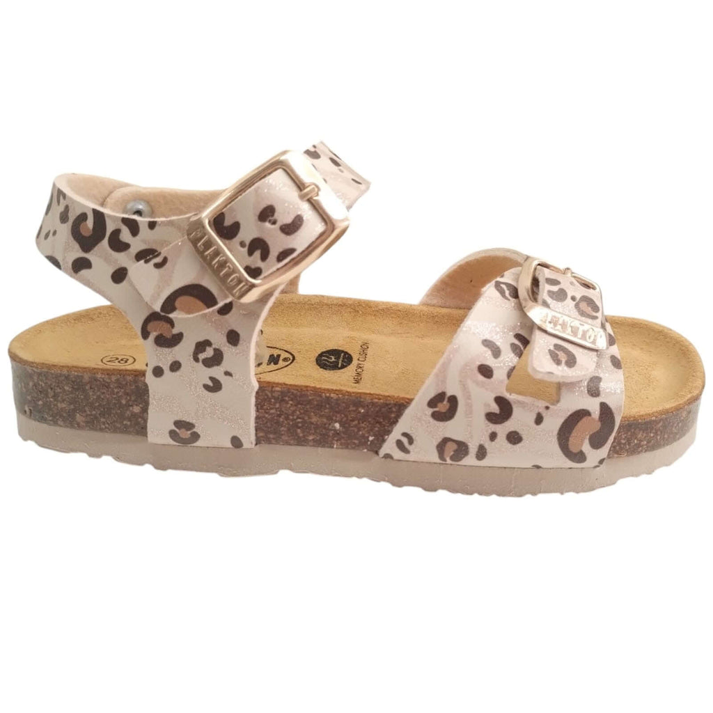 Sandalias PLAKTON Niña Estampado Animal Print Tallas 24-35