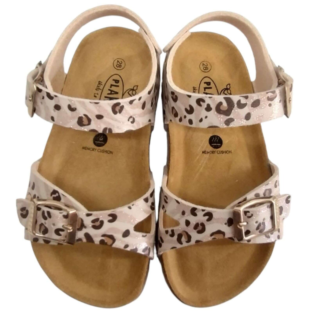 Sandalias PLAKTON Niña Estampado Animal Print Tallas 24-35