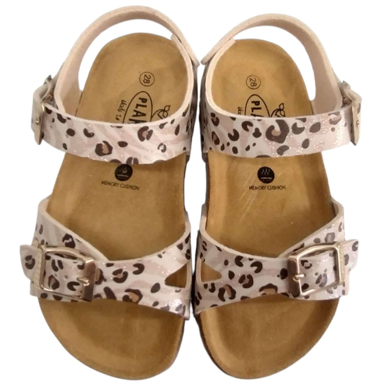 Sandalias PLAKTON Niña Estampado Animal Print Tallas 24-35