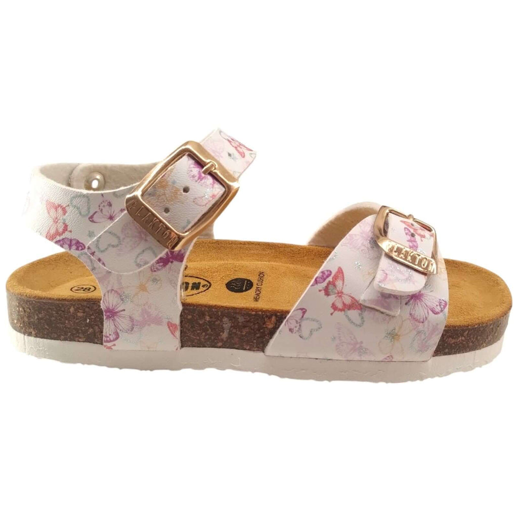 Sandalias PLAKTON Niña Estampado Mariposas Tallas 24-35
