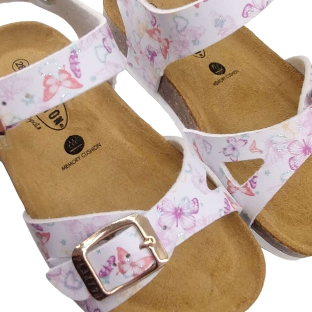 Sandalias PLAKTON Niña Estampado Mariposas Tallas 24-35