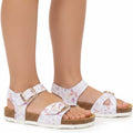 Sandalias PLAKTON Niña Estampado Mariposas Tallas 24-35