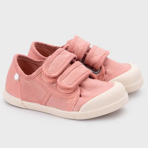 Zapatillas Igor Lona Barefoot Doble Velcro Rosa – Niña Tallas 20-30
