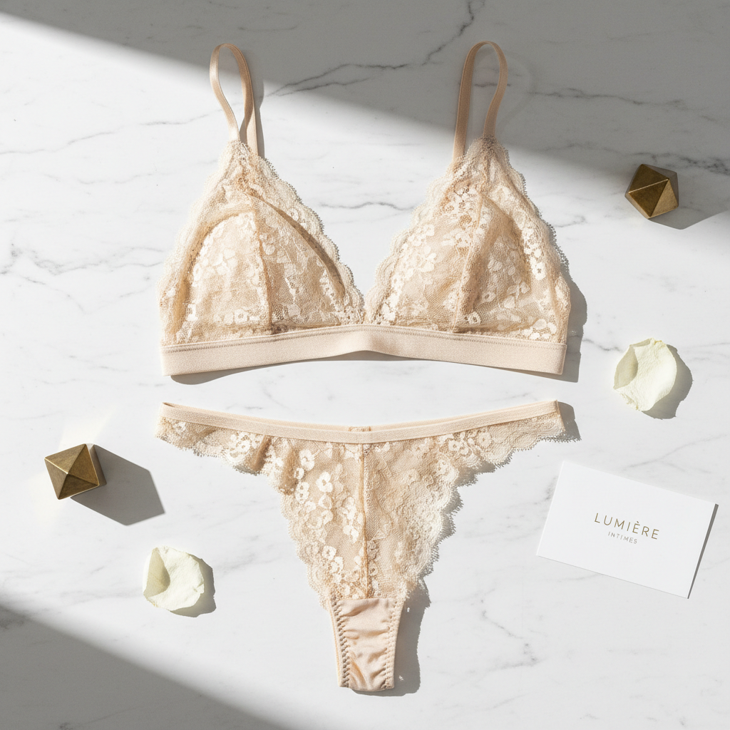 Smooth Lace Intimates Set