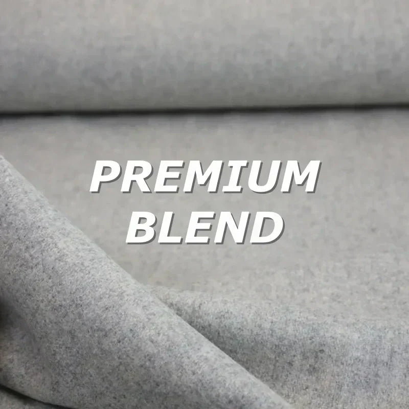 Abrigo efecto tweed con solapas y manga larga