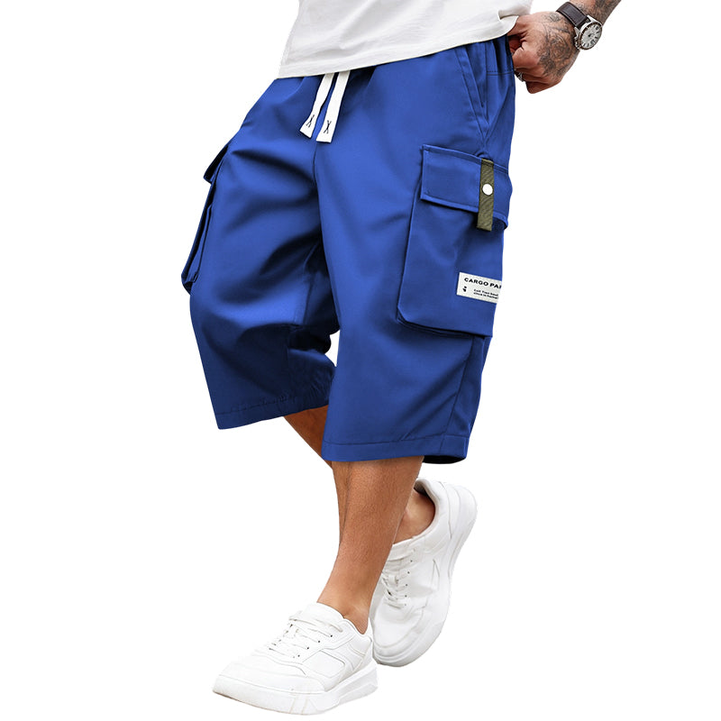 Dante |  Pantalones cargo capri con cordón para hombre