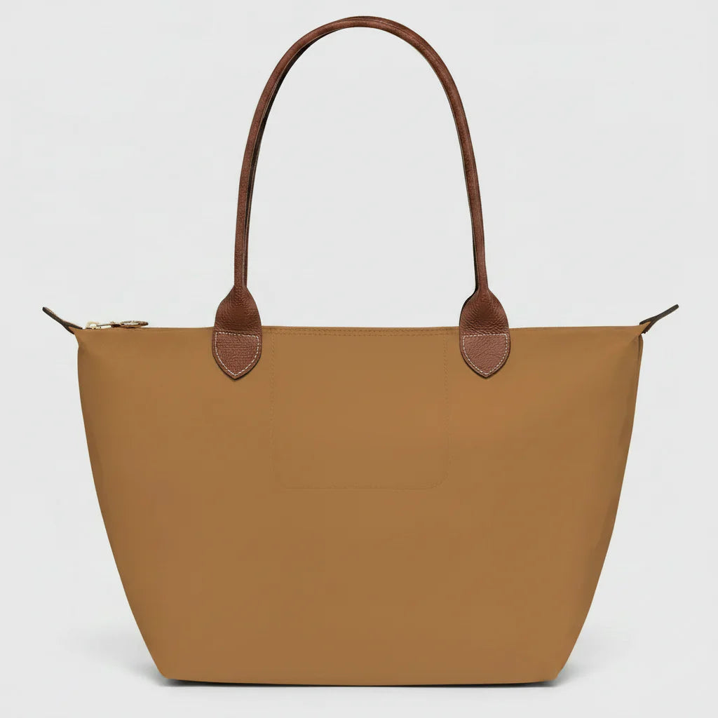 Mila | Bolso Tote Clásico con Detalles de Cuero